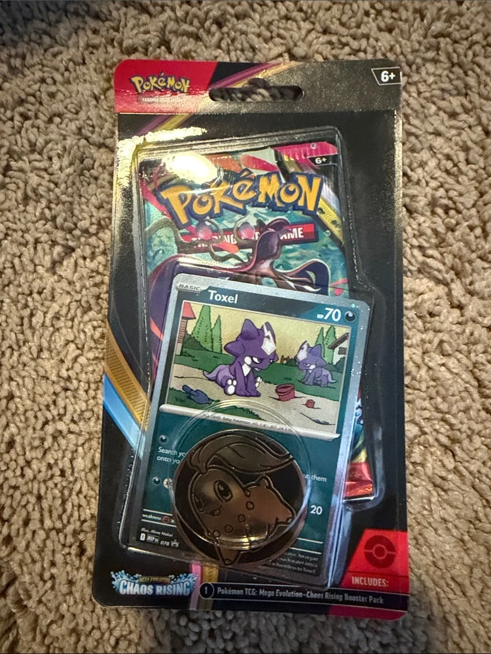 Pokémon TCG: Mega Evolution—Chaos Rising Blister Pack 🔥